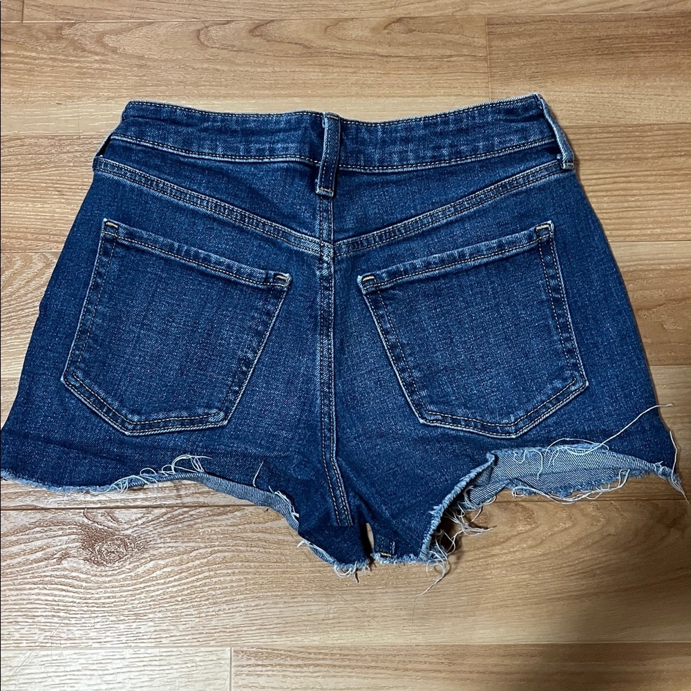 Old Navy Dark Blue Jean Shorts - Picture 6 of 6